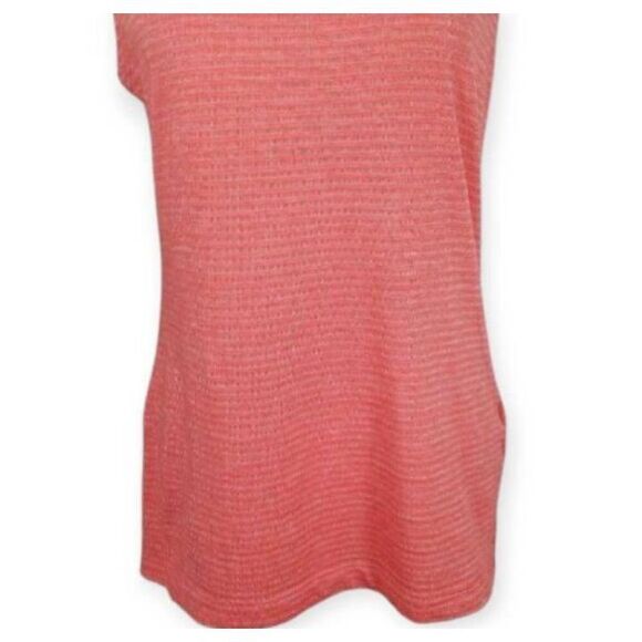 ATHLETIC WORKS STRIPE ORANGE T-SHIRT TANK TOP SZ.8-10 EUC. - Picture 5 of 7